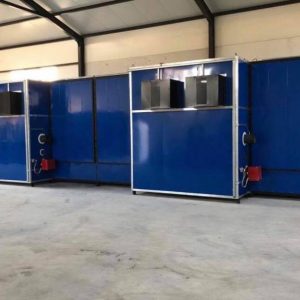 Einbrennofen Pulverofen Härtungsofen 3 Kammerofen Einbrennofen Gasofen 4000 4