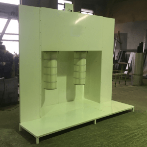 Pulverkabine 3000 x 1700 DUO 3