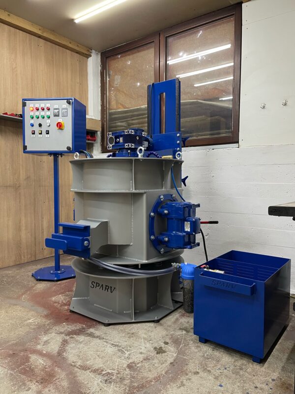 Geleitschleifmaschine - Hochglanzverdichtung Felgen Poliermaschine 1 gleitschleifmaschine